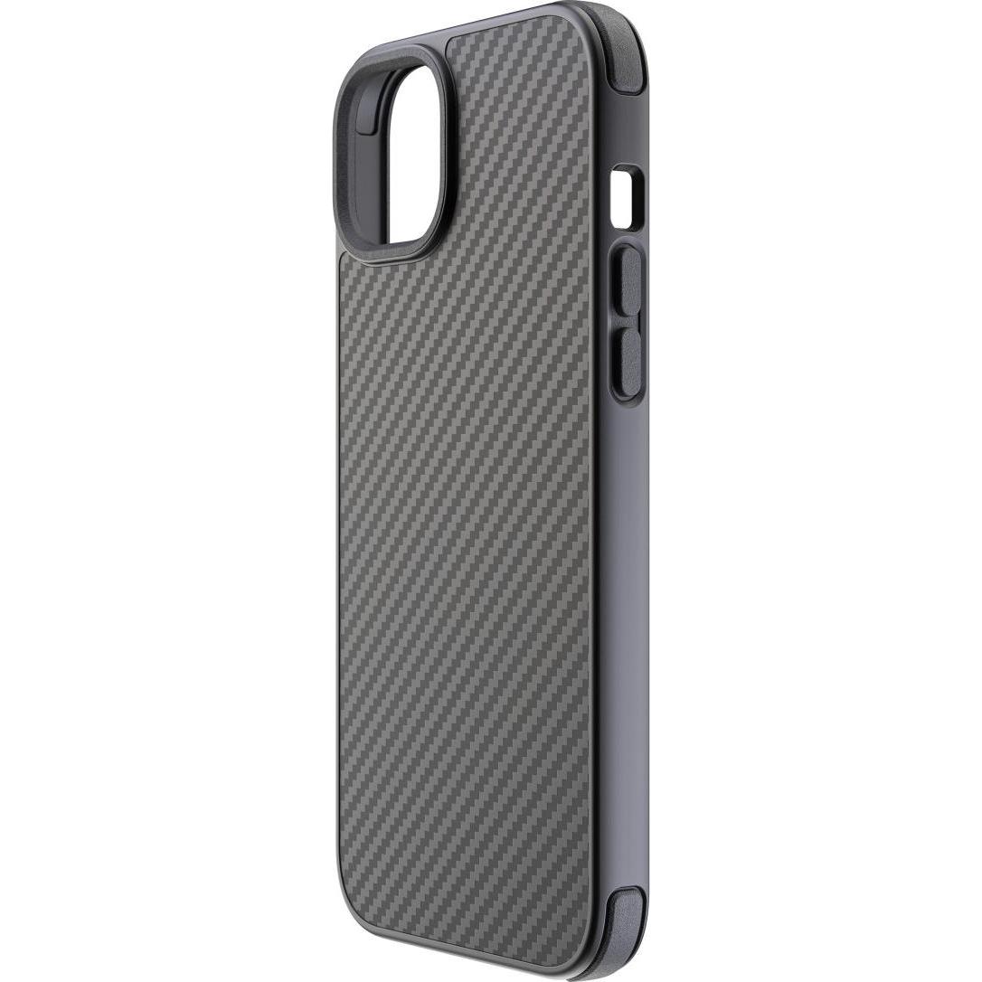 Thumbnail - Black Rock Robust Carbon (Apple iPhone 15 Plus), Smartphone Hülle, Schwarz