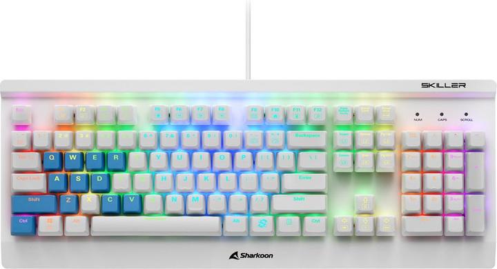 Actual product image Sharkoon SKILLER SGK3 Keyboard USB QWERTY English (US, Cable)