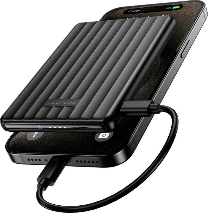 Produktbild EcoFlow RAPID Mag Powerbank black 5.000mAh (5000 mAh, 20 W)