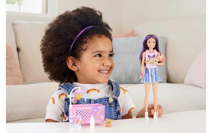 Image du produit Barbie Coffret Skipper Bebe Au Lit