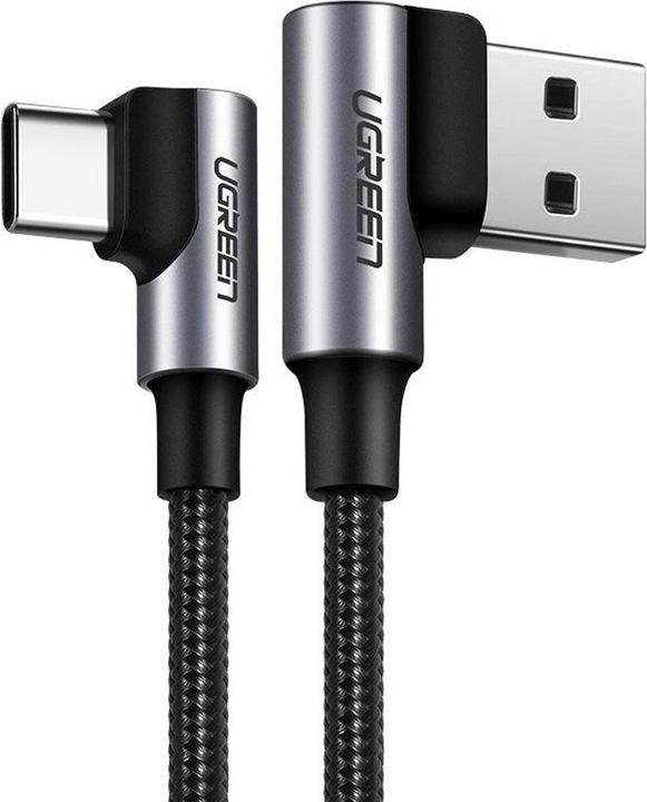 Actual product image Ugreen Right Angle USB C Quick Charging Cable (0.50 m, USB 2.0)