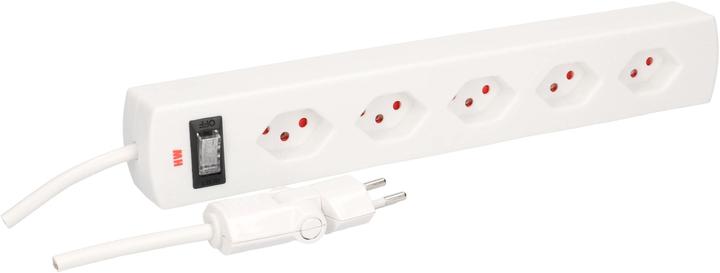 Produktbild Max Hauri Safety Line 90° mit Schalter (5 x, Typ 13, 2 m)