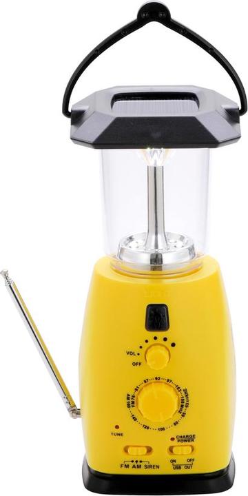 Produktbild Felixx Kurbel-Radio SOL239 Laterne gb (AM, FM)