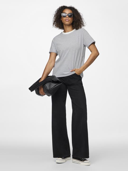 Immagine prodotto Pieces T-shirt girocollo a righe (L)