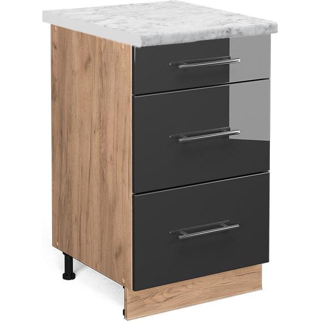 Vicco, Regal, Küchenunterschrank Fame-Line (50 x 60 x 81.5 cm)