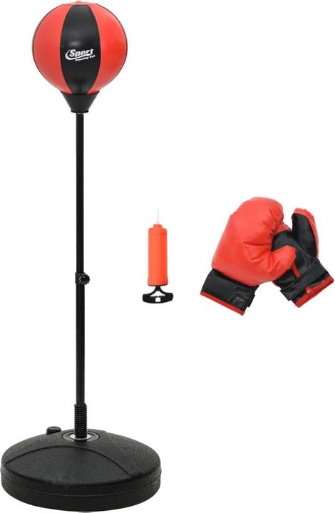Produktbild VidaXL Punchingball mit Ständer Handschuhen Pumpe Boxball Boxsack Standboxsack