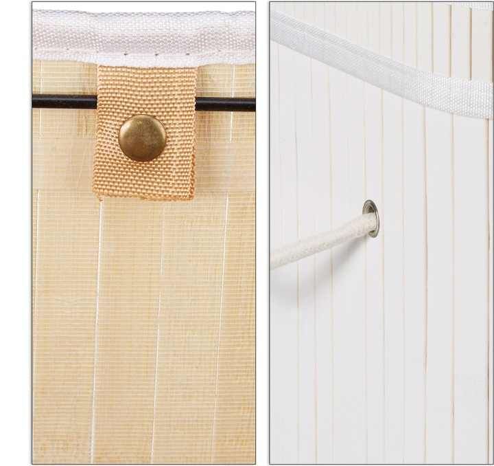 Actual product image Relaxdays Lidded Laundry Hamper (95 l)