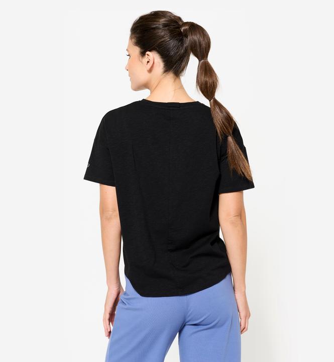 Produktbild Kimjaly T-Shirt Yoga Damen - schwarz (XL)