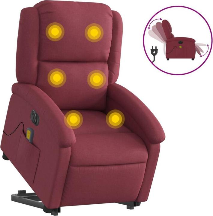 Image du produit vidaXL Massagesessel mit Aufstehhilfe