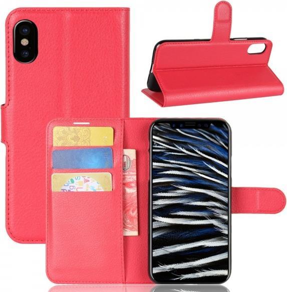 Produktbild MU Classic Lederhülle mit Standfunktion (Apple iPhone X)