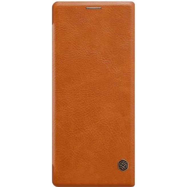 Nillkin Qin Series (Sony Xperia 10 Plus), Smartphone Hülle, Braun