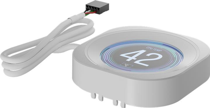 Produktbild Corsair NAUTILUS LCD Module, White (53.34 mm, 1 x)
