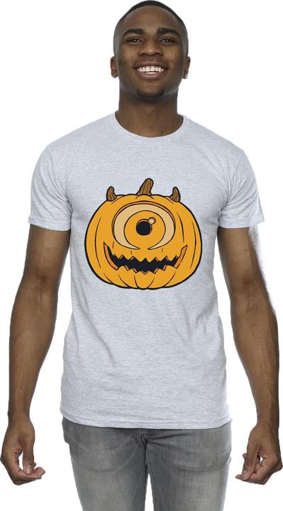 Actual product image Disney Mens Pumpkin Halloween T-Shirt (XXL)