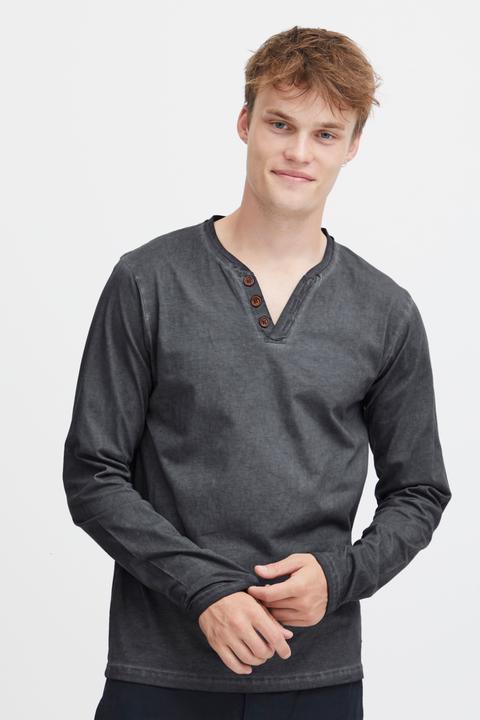 Immagine prodotto Solid Tinox - Maglie a manica lunga Con Collo A V da Uomo In Cotone 100% (S)