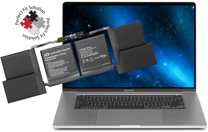 Produktbild Newertech 98W NuPower Batterie für MBP 16" (2019) (8700 mAh)