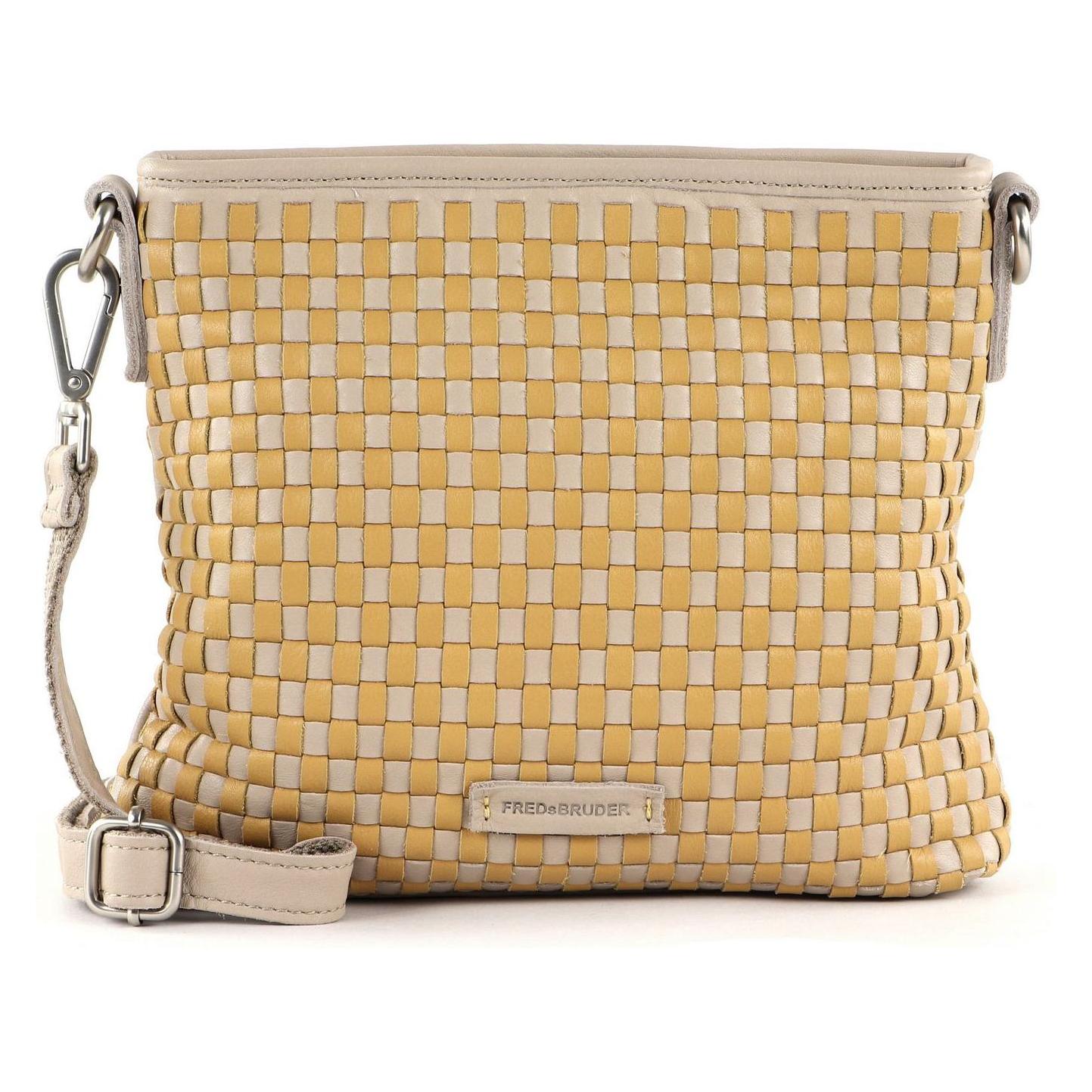 FredsBruder, Damen, Handtasche, Salas Crossbody, Gelb, Beige