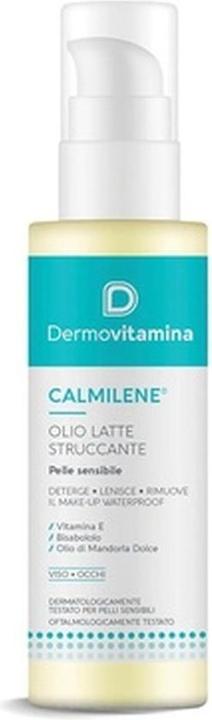Dermovitamina Calmilene Make-up Entferner Waterproof Daily Cleansing Rich Cleansing Milk Emulsion 100m (Reinigungsmilch, 100 ml)
