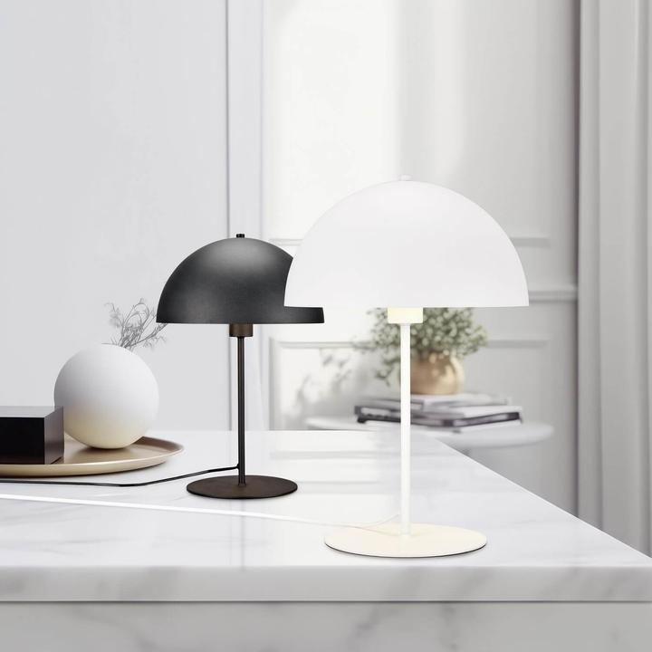 Image du produit Trio Nola lampe de table E14 ⌀20cm noir mat (E14)