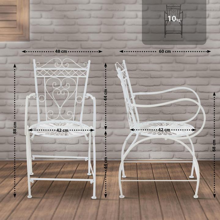 Image du produit CLP Chaise Sheela, blanc