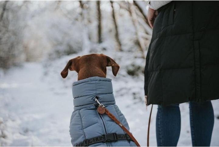 Actual product image Hunter Dogcoat Paxson Dachshund 36, blue - (203513) (36, Dog coat)