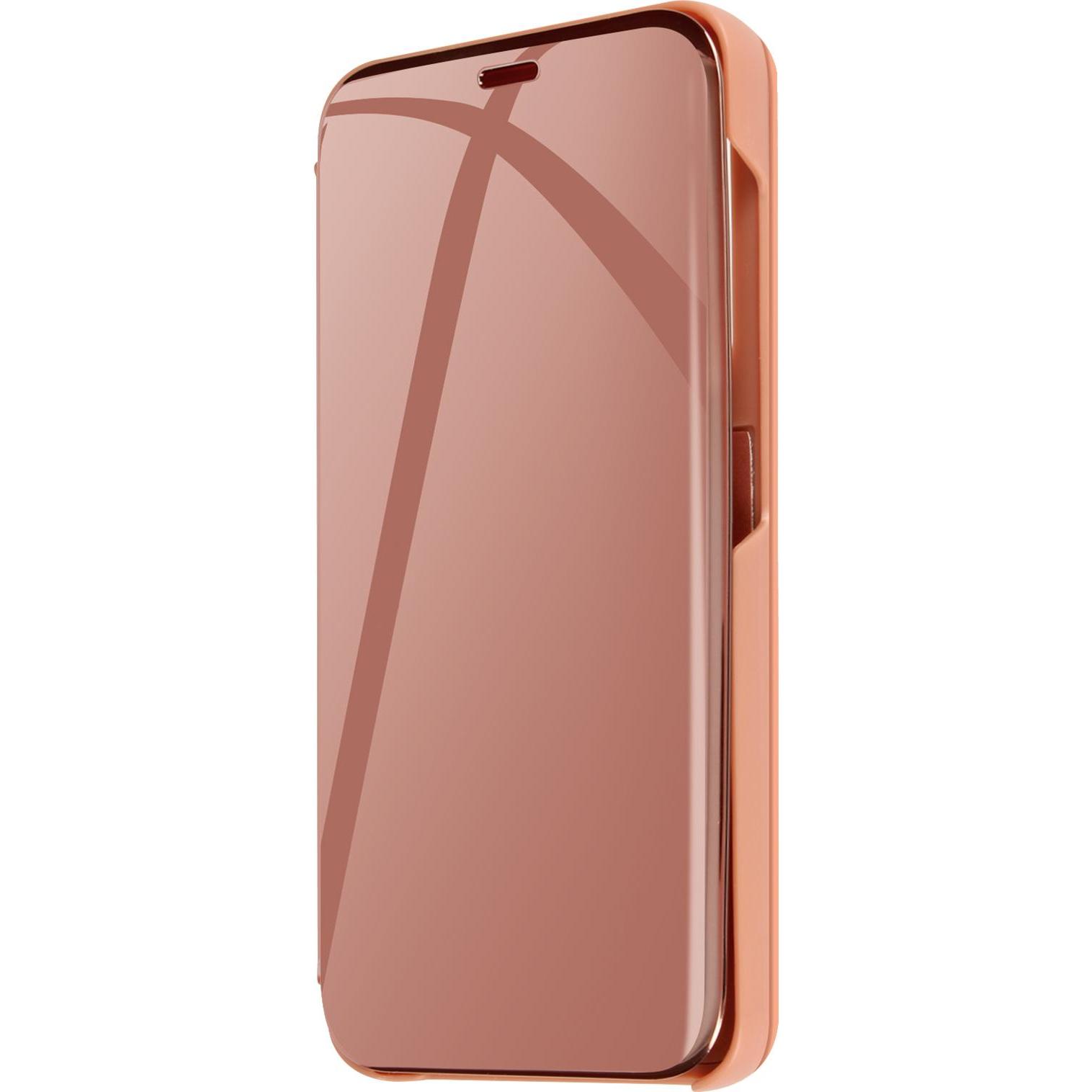 Avizar MirrorGlam Cover Series (Samsung Galaxy S24), Smartphone Hülle, Orange