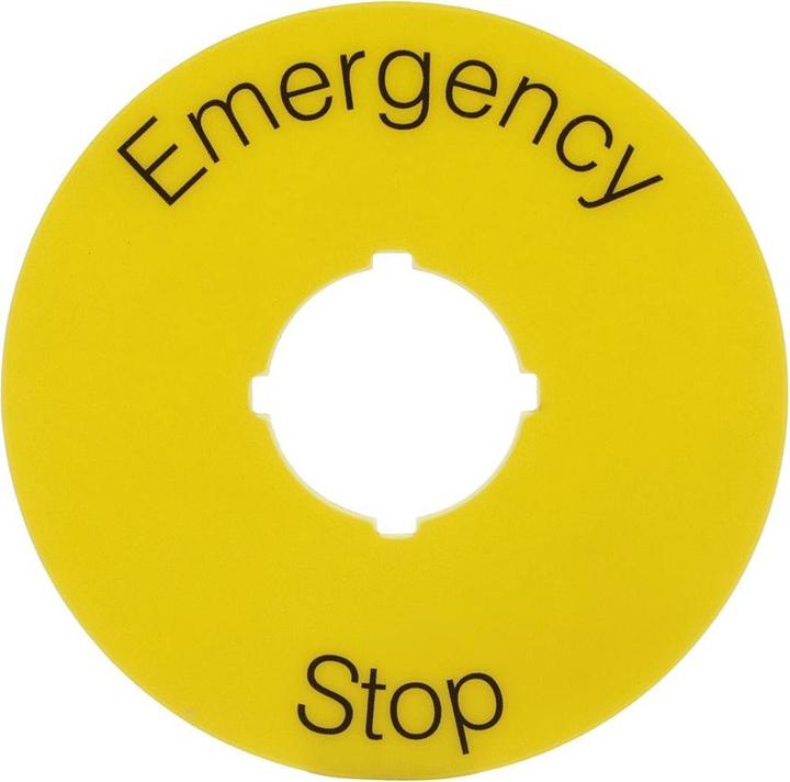 Produktbild ABB Not-Aus-Schild