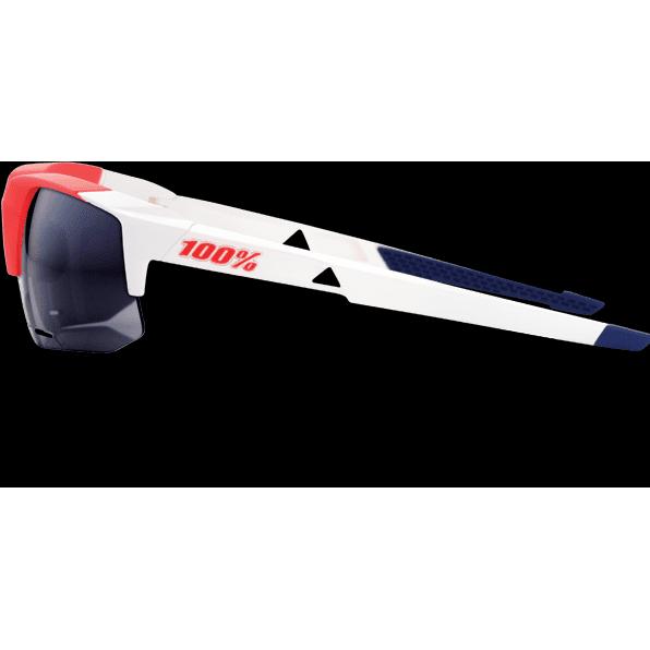 Thumbnail - 100%, Sportbrille, Speedcoupe Sportbrille - Smoke Lense (Soft Tact Gamma Ray), Weiss