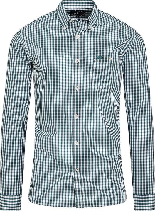 Actual product image Raging Bull Mens Gingham Classic Long-Sleeved Shirt (S)