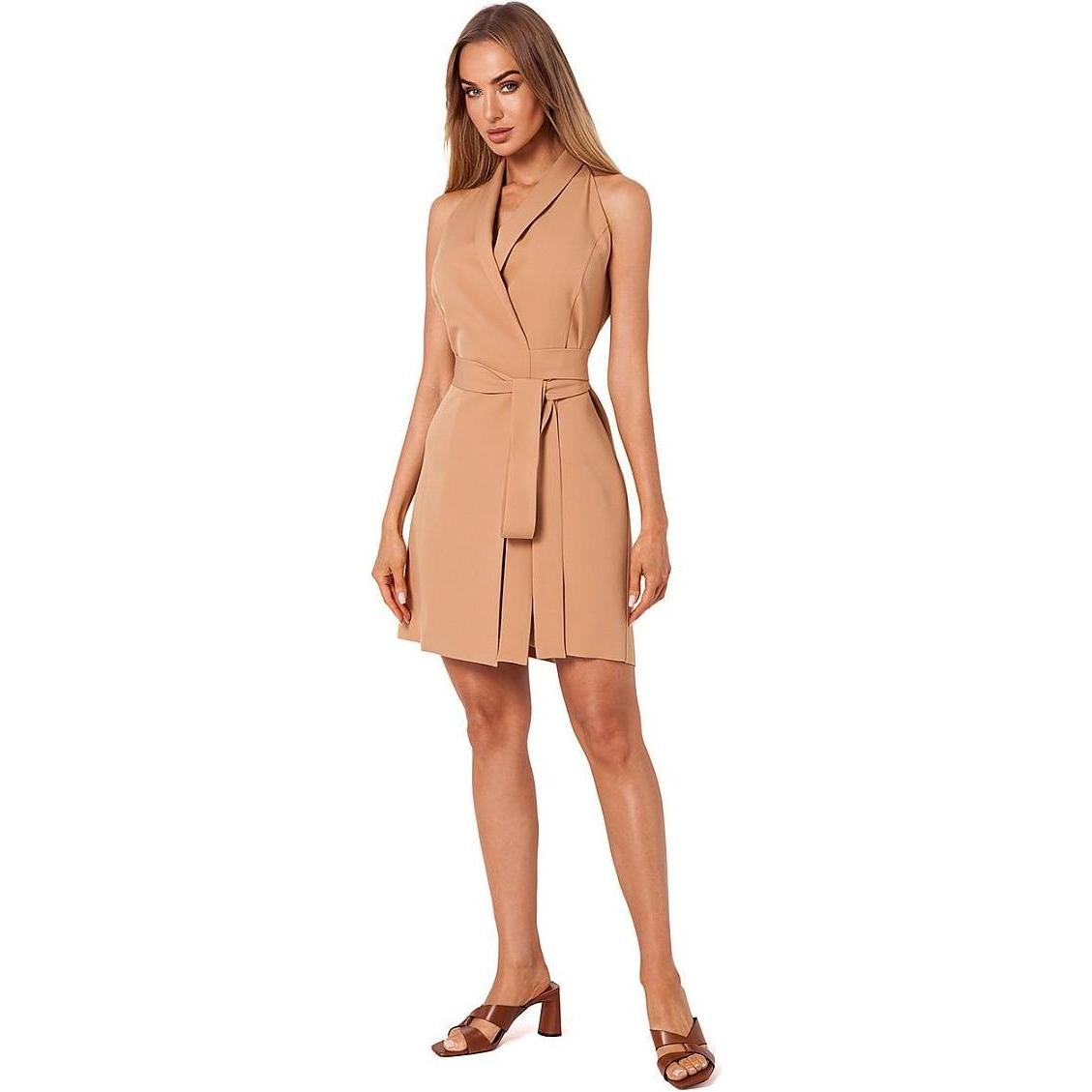 Made of Emotion, Damen, Kleider, Alltagskleid Moe, Beige, (L)