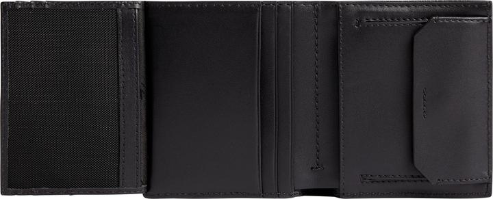 Actual product image Calvin Klein Mens Minimalism Trifold 6cc W/Coin Travel Accessory Triple Fold Wallet, Ck Sc