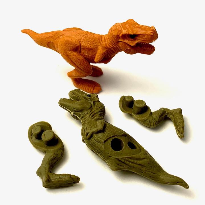 Actual product image Iwako Eraser Dinosaurs
