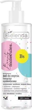 Actual product image Bielenda Beauty Molecules.Molekularny Żel do mycia twarzy - do cery odwodnionej i wrażliwej 195g (Facial cleansing wipes)