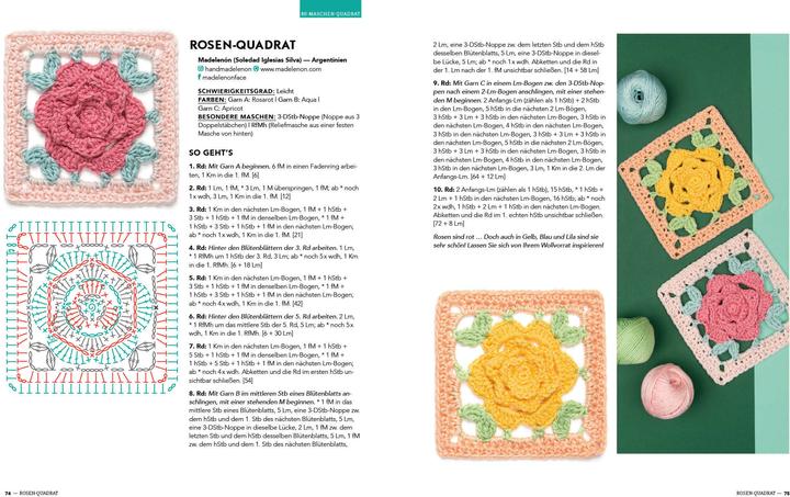 Image du produit Musterbibel Granny Squares (Allemand, 2022)