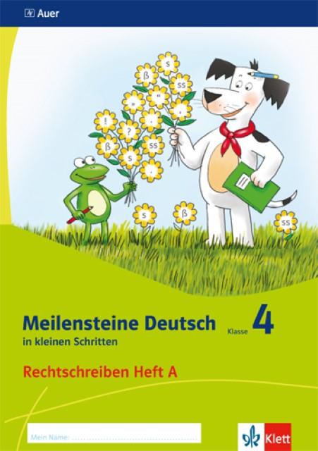 Produktbild Meilensteine Deutsch in kleinen Schritten. Heft 1. Klasse 4. Rechtschreiben - Ausgabe ab 2017 (Deutsch, 2017)