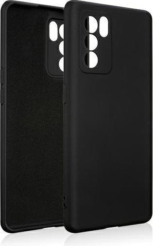 Actual product image Beline Case Silicone Oppo Reno 6 Pro 5G czarny/black (Oppo Reno 6)