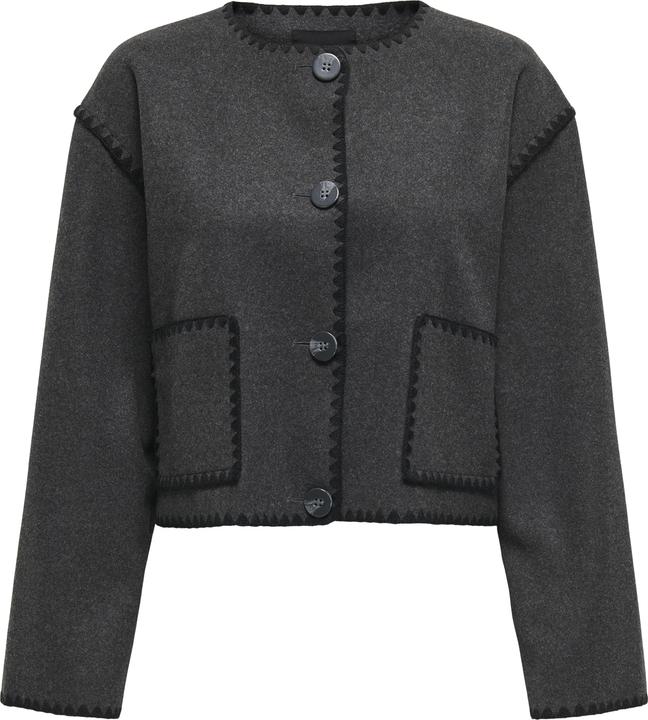 Produktbild Only Reverskragen Tief angesetzte Schulter Mantel Jacke (M)