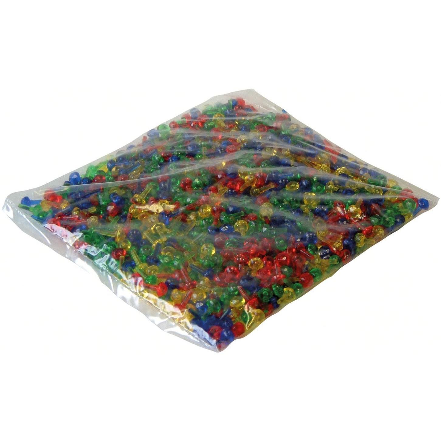 Lena Mosaic 1000 stk. Perler Transparent 10mm