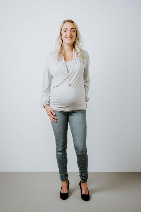 Produktbild Baby's only Babys Only Umstandsmode Wickeltop Glow, Ecru (L)