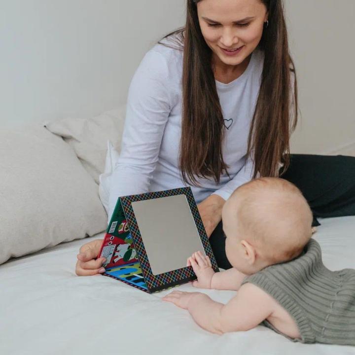 Actual product image DoerKids Tummy Time Floor Mirror (0 - 1 Year)