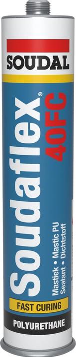 Soudal Dichtstoff Soudaflex 40FC schwarz 310ml Kartusche (Schwarz, 310 ml)
