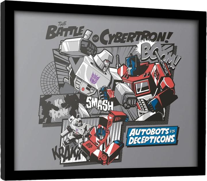 Produktbild Transformers Gerahmtes Poster Cybertron (30 x 40 cm)