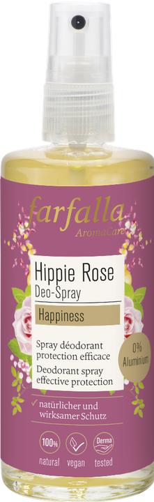 Actual product image Farfalla Deodorant spray Hippie rose spray (Spray, 100 ml)