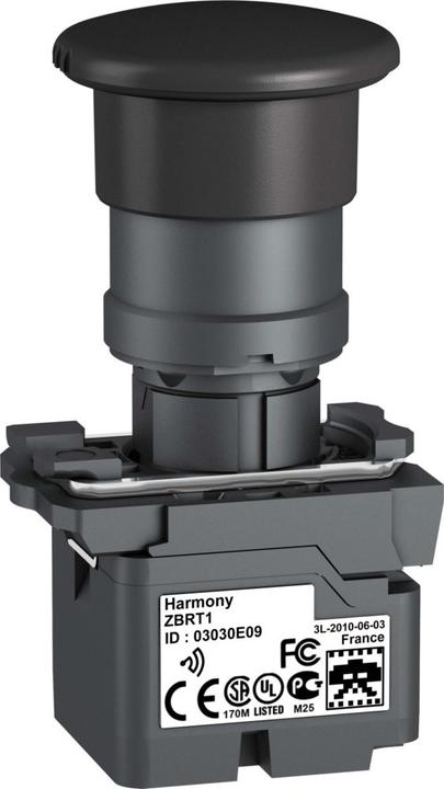 Produktbild Schneider Electric Push button 40mm mushroom Tansmitter