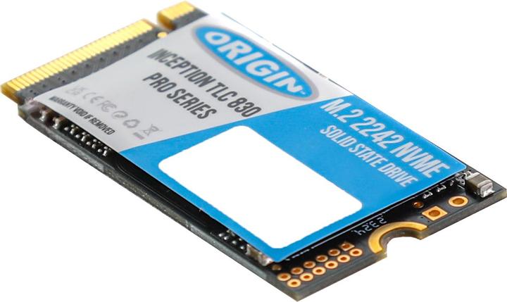 Image du produit Origin Storage 512GB 3D TLC M.2 2242 NVME SSD (512 Go, M.2 2242)