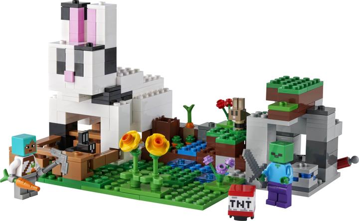 Actual product image LEGO The rabbit ranch (21181, LEGO Minecraft)