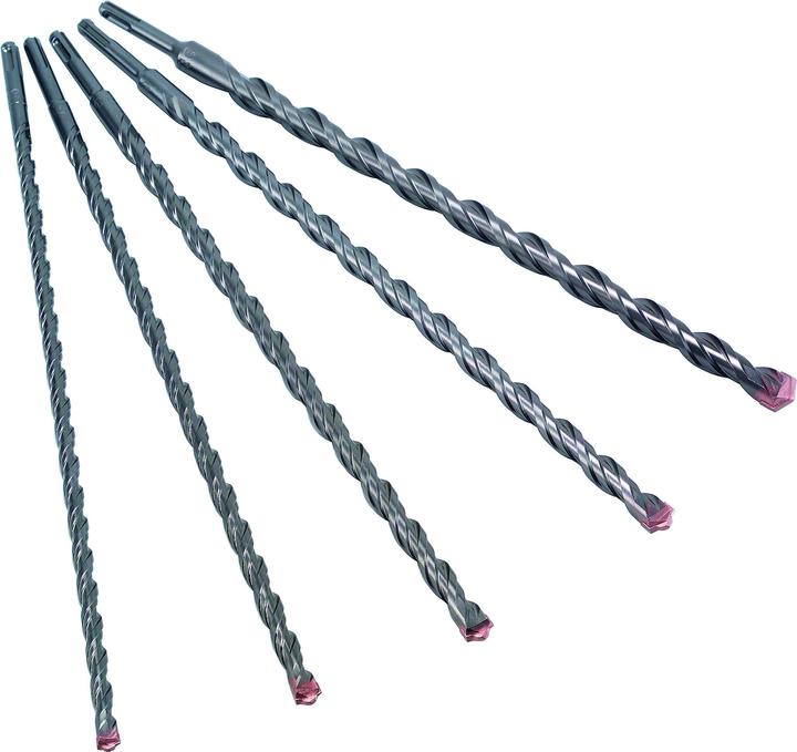 Alpen SDS-plus doos 600 handelsverpakking 5-delig Ø 10,0/ 12,0/ 14,0/ 16,0/ 20,0x600mm (10, 12, 14, 16, 20 mm)