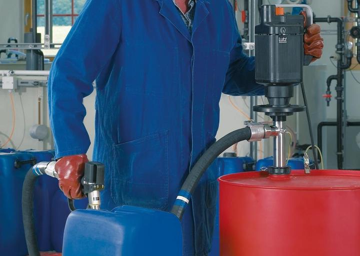 Produktbild Lutz Fasspumpe, elektrisch