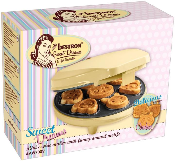 Produktbild Bestron Waffeleisen Tiere