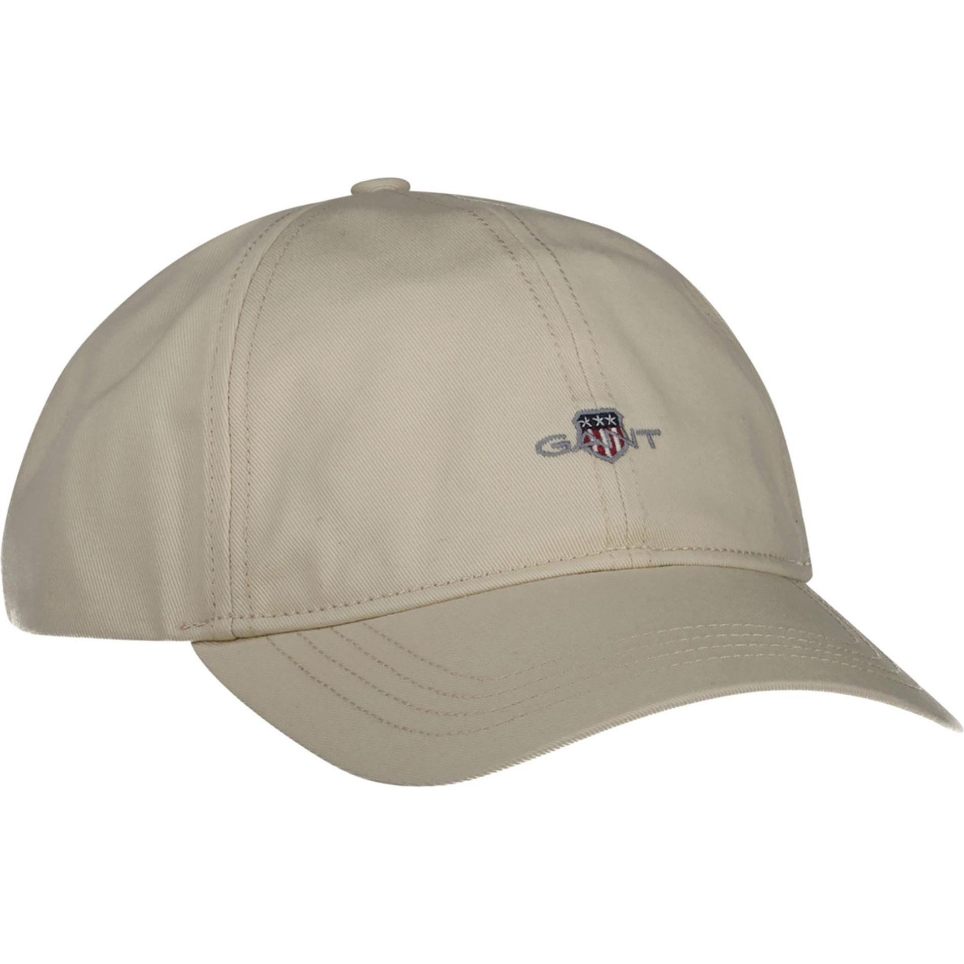 GANT, Herren, Cap, Shield Cotton Twill Cap, Beige, (One Size)