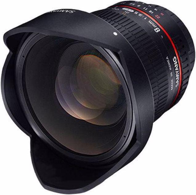 Produktbild Samyang 8mm f/3.5 Asph IF MC Fisheye CSII DH, Canon EF (Canon EF-S, APS-C / DX)